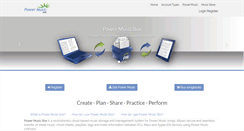 Desktop Screenshot of powermusicbox.com