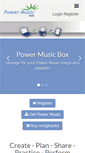 Mobile Screenshot of powermusicbox.com